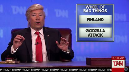 Jimmy Fallon plays Donald Trump founding news network