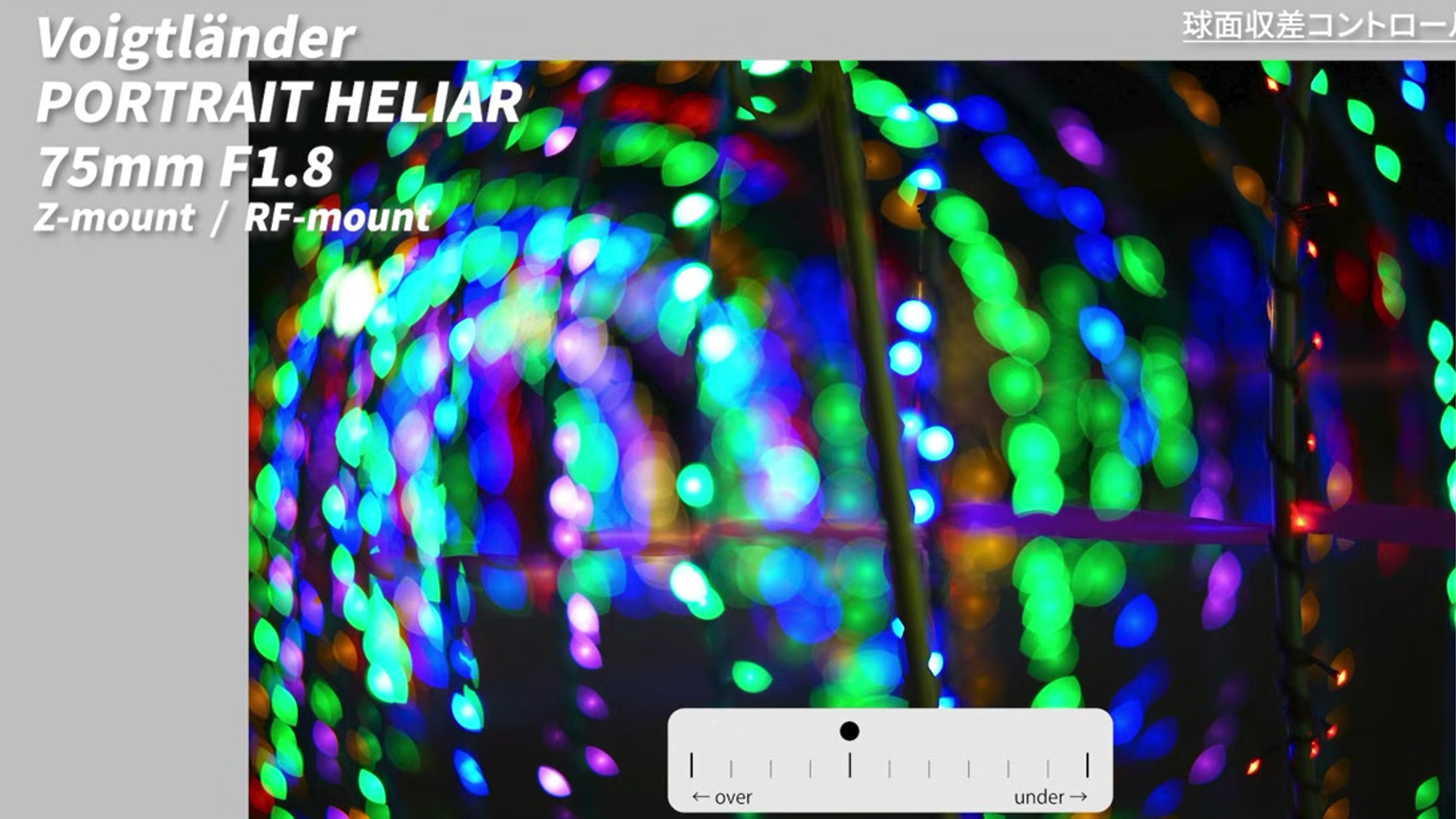 Voigtlander PORTRAIT HELIAR 75mm F1.8