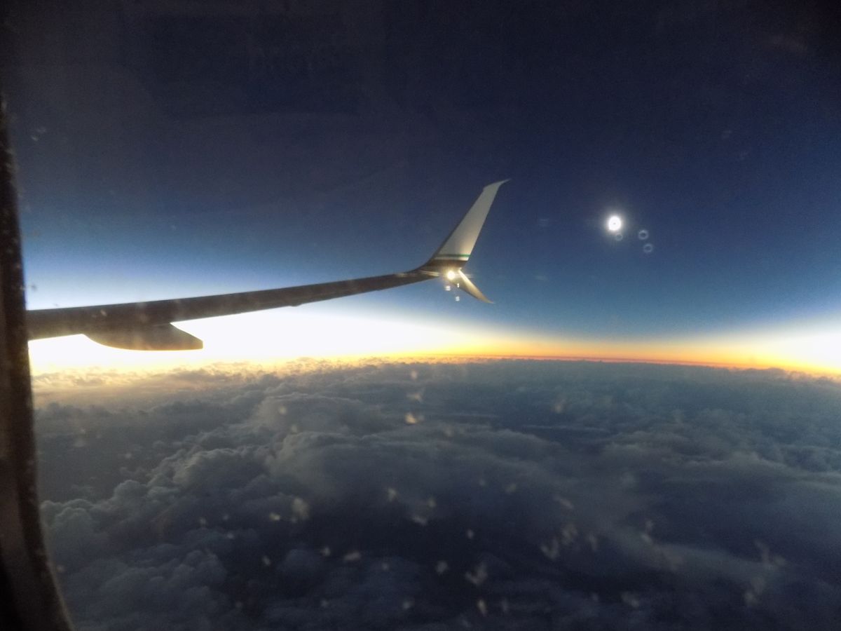'Tornado of Darkness': We Saw the Total Solar Eclipse from a Plane ...