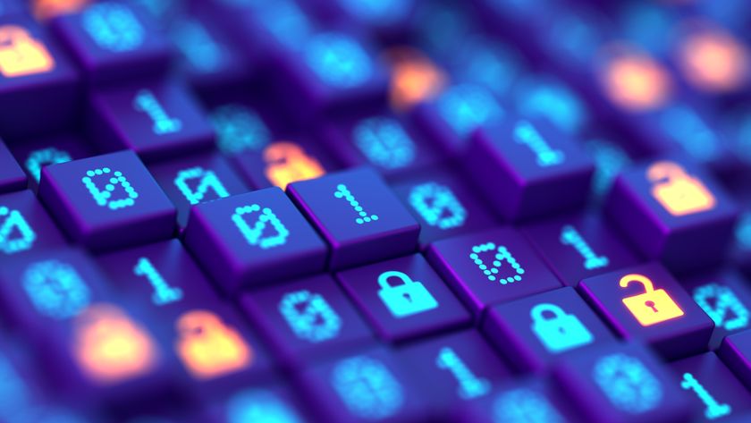 Coding hacking database lock illustration