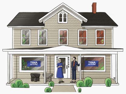 Illustration of Tiina Laakkonen's Tiina the Store