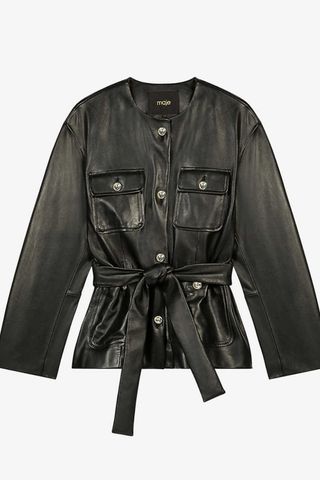 Maje Leather Jacket