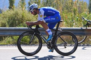 No disc brakes for Fernando Gaviria (Quick-Step Floors)