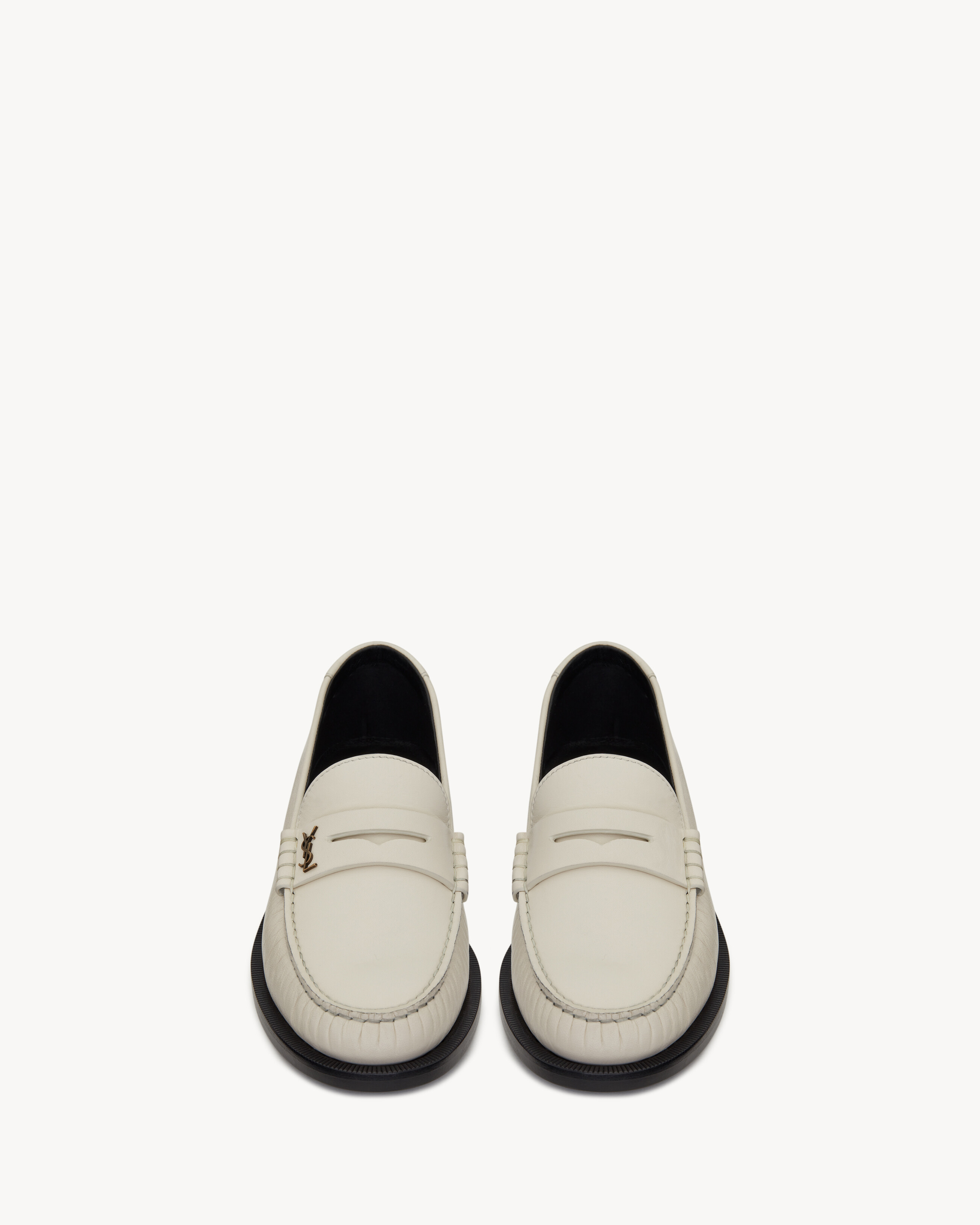 Le Loafer Penny Slippers in Smooth Leather