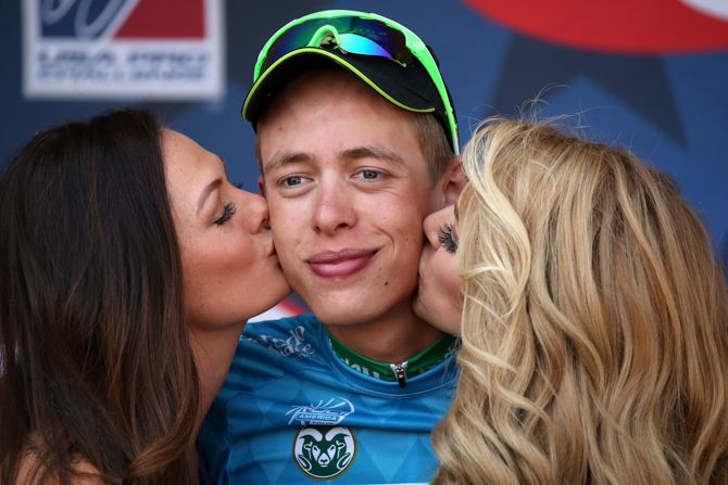 Hugh Carthy (Caja Rural-Seguros RGA) retains lead in the best young rider jersey
