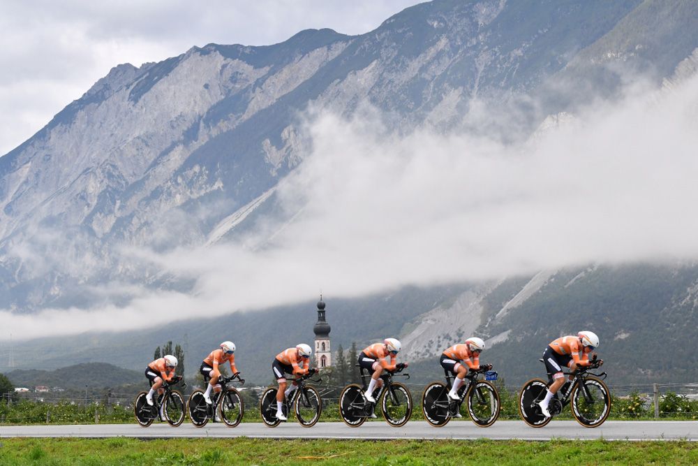 Boels Dolmans rode together but would finish with just four riders