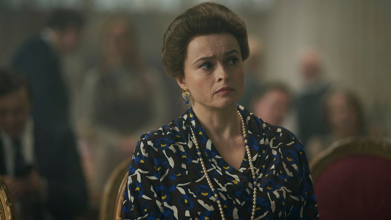 Helena Bonham Carter as Princess Margaret in Netflix&#039;s The Crown