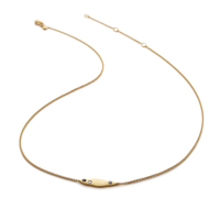 Galaxy Diamond Necklace Adjustable 41-46cm/16-18&#34;, 18ct Gold Plated Vermeil - £170 at Monica Vinader