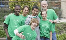 A retired worker spends time coaching kids.