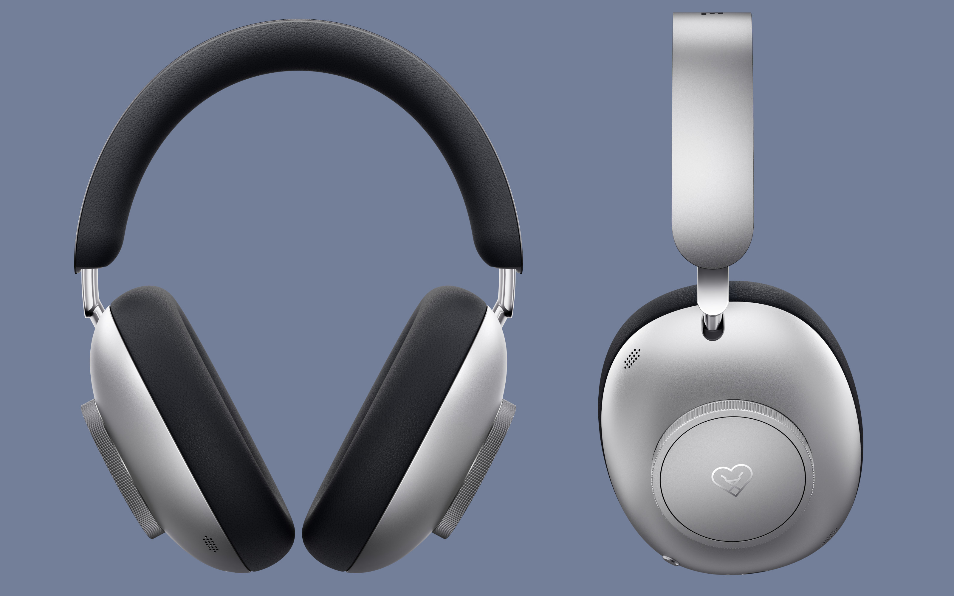 Loewe leo headphones in midnight blue