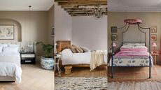 Wood floor ideas for a bedroom