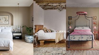 Wood floor ideas for a bedroom