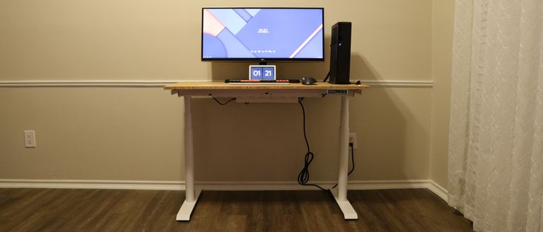 FlexiSpot Kana Pro Bamboo Standing Desk Review | TechRadar