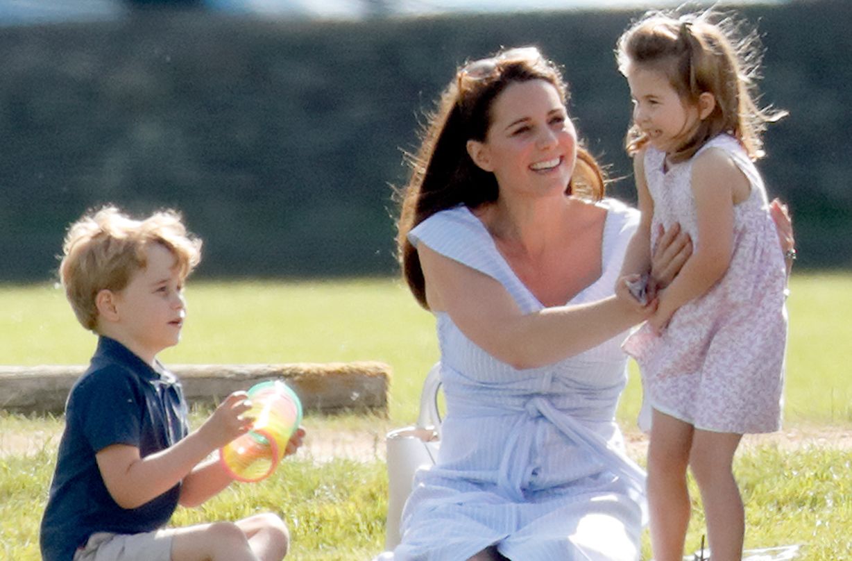 Prince George Princess Charlotte heartbreaking reaction kate middleton working