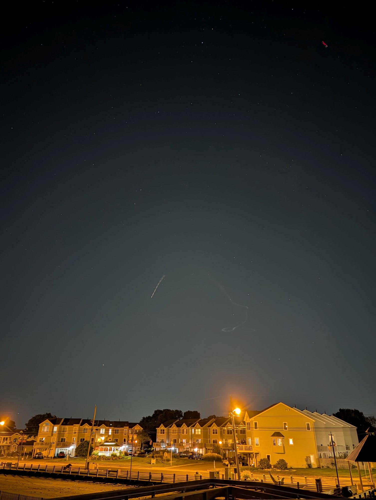 Google Pixel 10 Pro XL Night Sight NASA Launch.