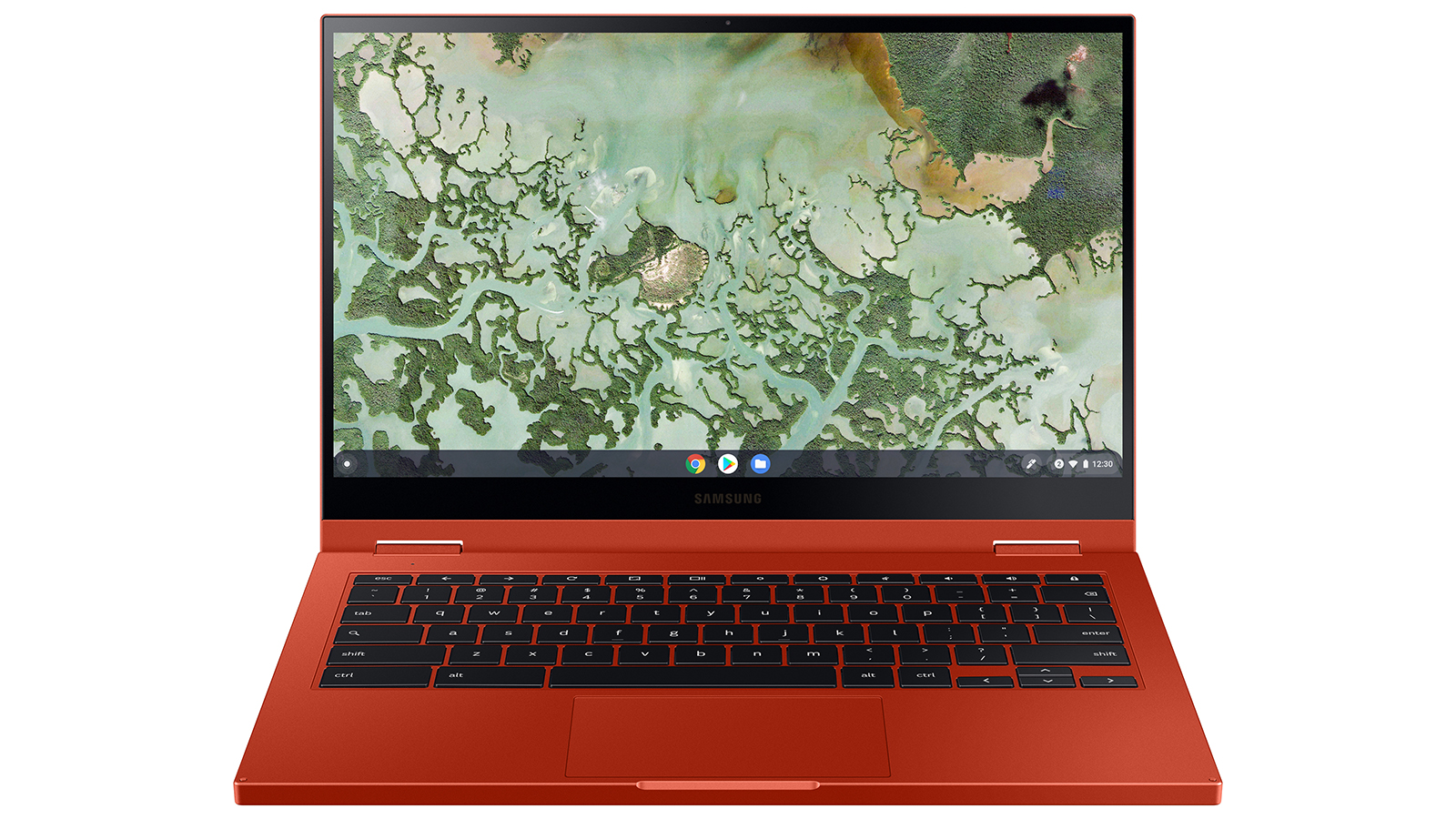 Samsung Galaxy Chromebook 2 red