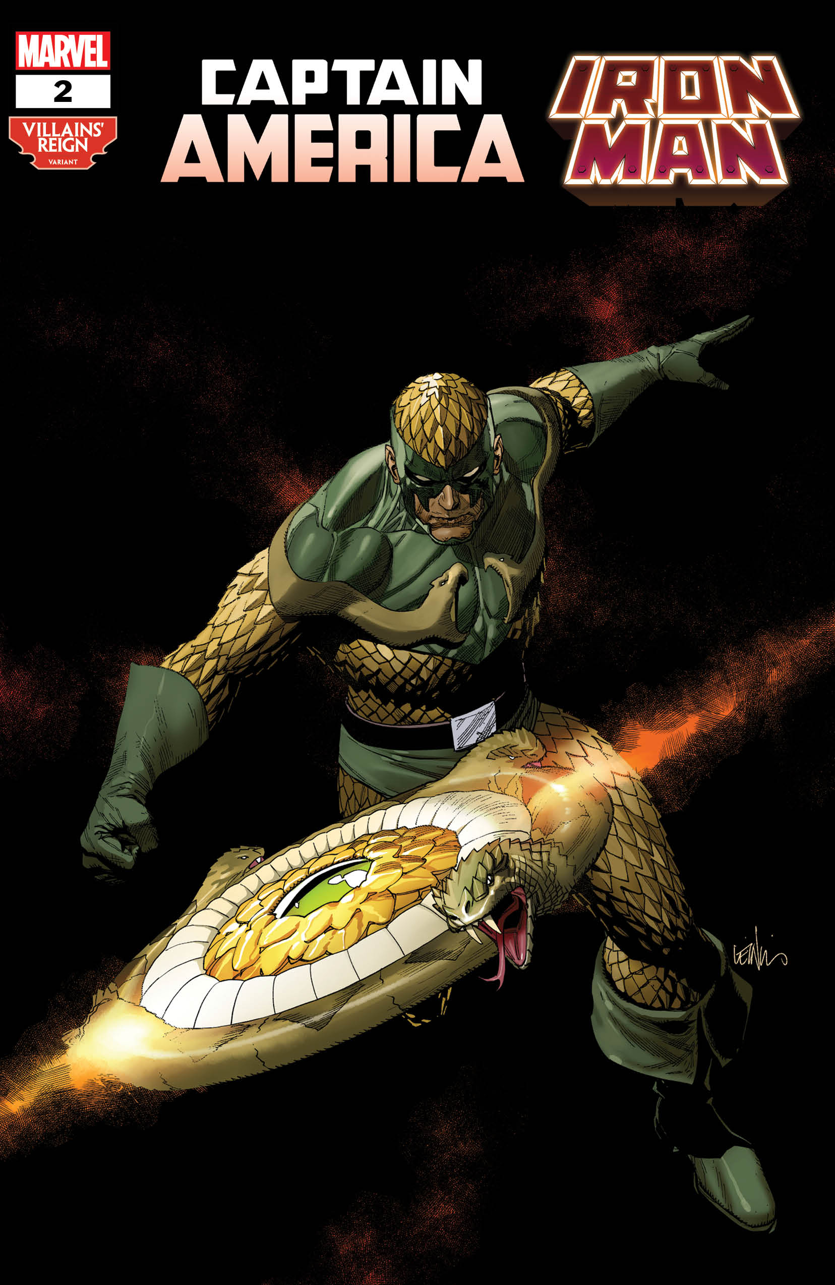 Marvel's Villains' Reign varyantı kapakları