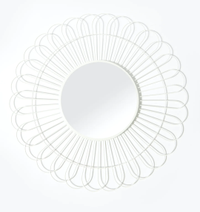 Wire Flower Wall Mirror | £20 at Matalan