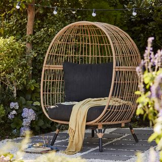 Apolima Rattan effect Egg Chair