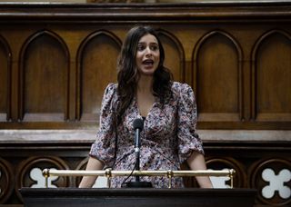 Emmerdale Meena Jutla in court. 