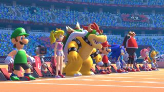 Screenshot of Mario and Sonic at the Olympic Games