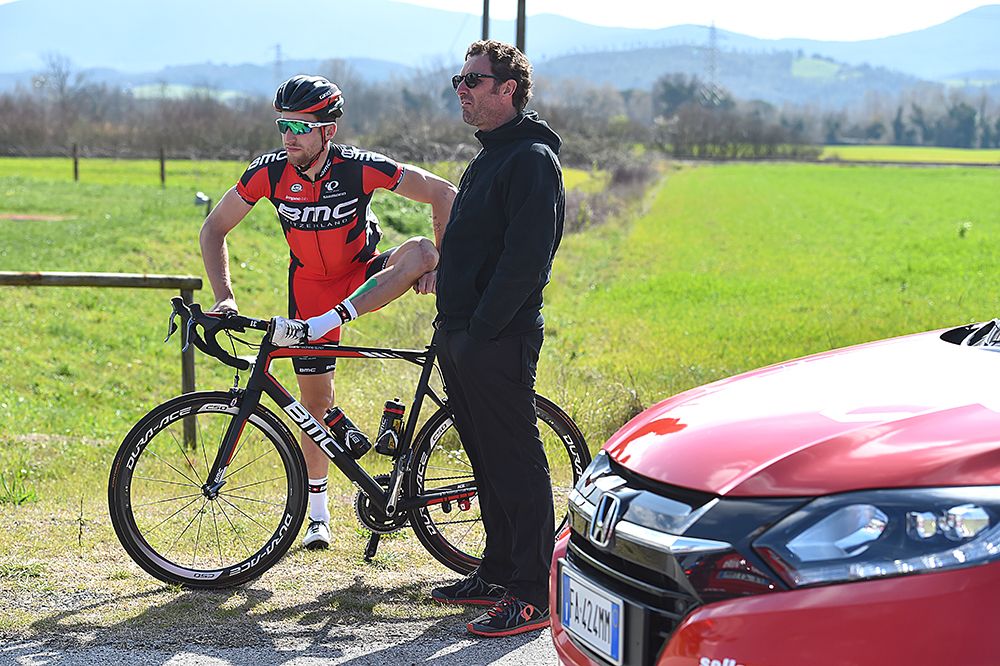 Taylor Phinney (BMC) has a stretch