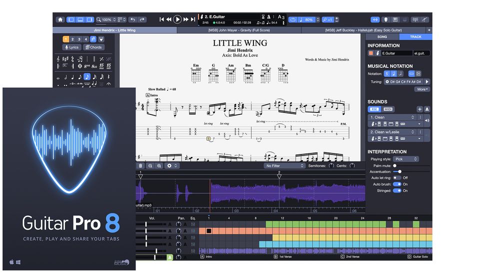 Guitar Pro 8 instal the last version for mac