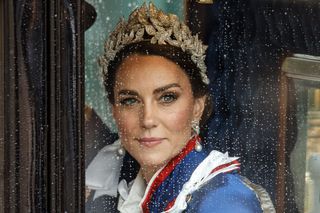 Kate Middleton at the coronation of King Charles III