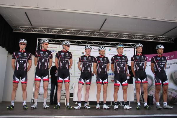 Team Indeland at the presentation