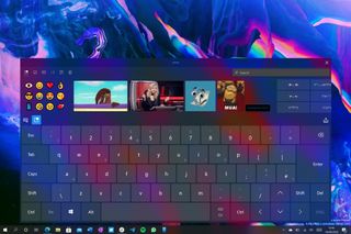 Windows 10 New Touch Keyboard