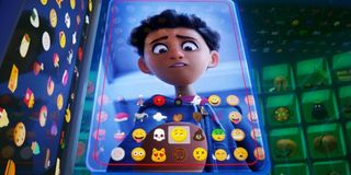 The Emoji Movie's mobile phone