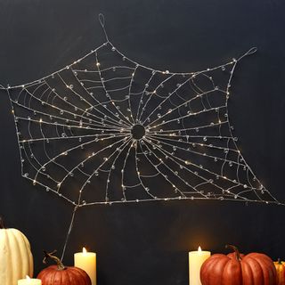 Crystal spider web