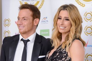 Joe Swash and Stacey Solomon attend the National Film Awards at Porchester Hall on March 29, 2017