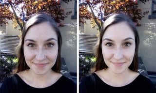 Left: Energy XL before Face Beauty; Right: Energy XL after Face Beauty. Credit: Lauren L'Amie
