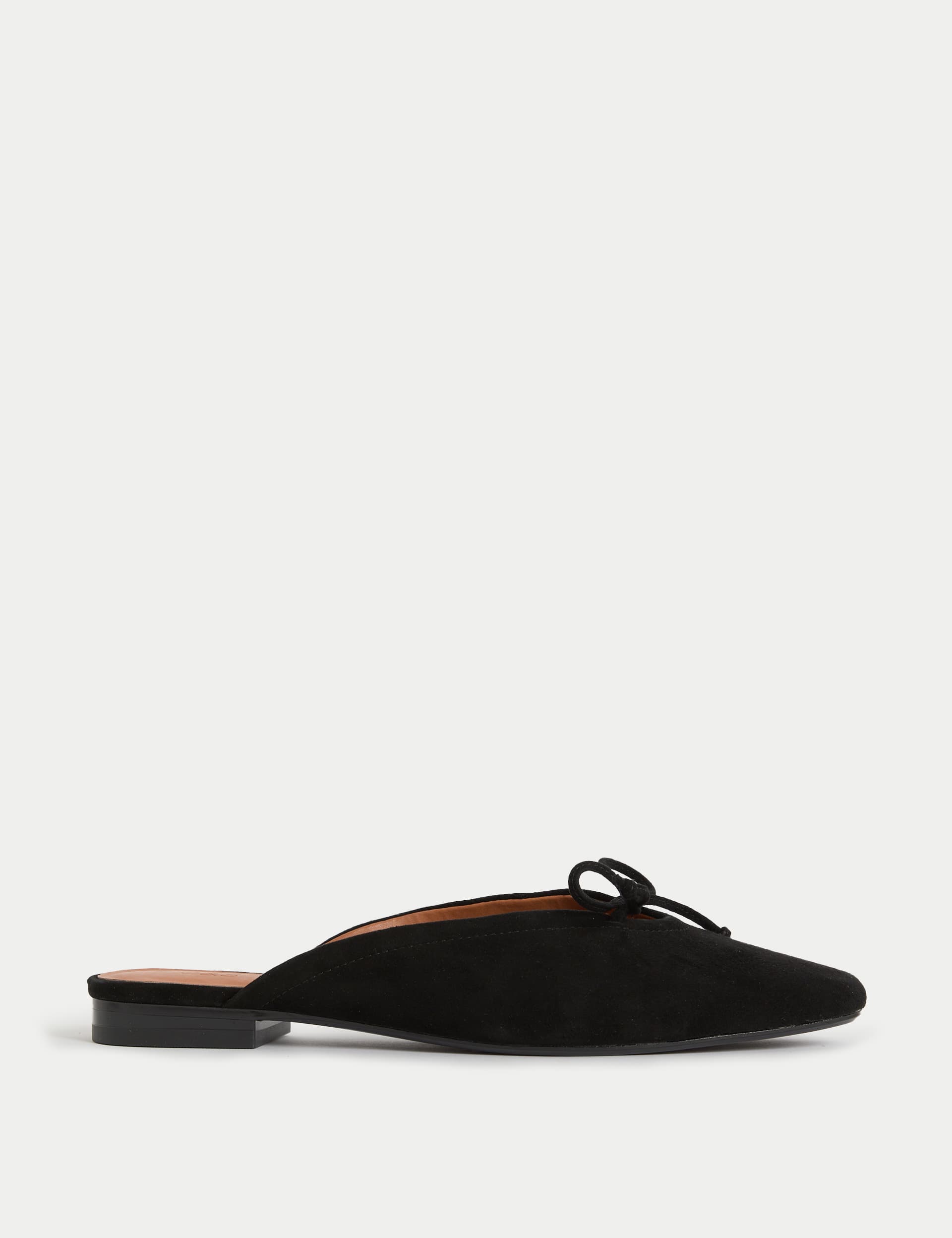Suede Slip on Flat Ballet Pumps