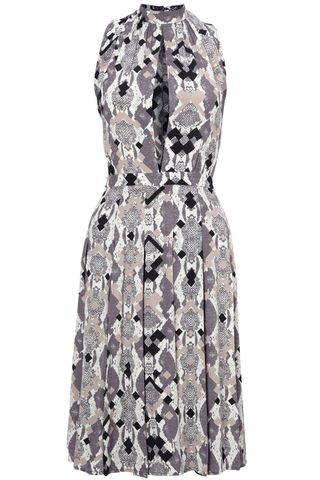French Connection Pixel Python Sleeveless Dress, Was £125, Now £37