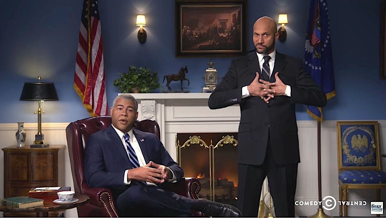 Luther the anger translator (Keegan-Michael Key) previews Obama&amp;#039;s farewell address