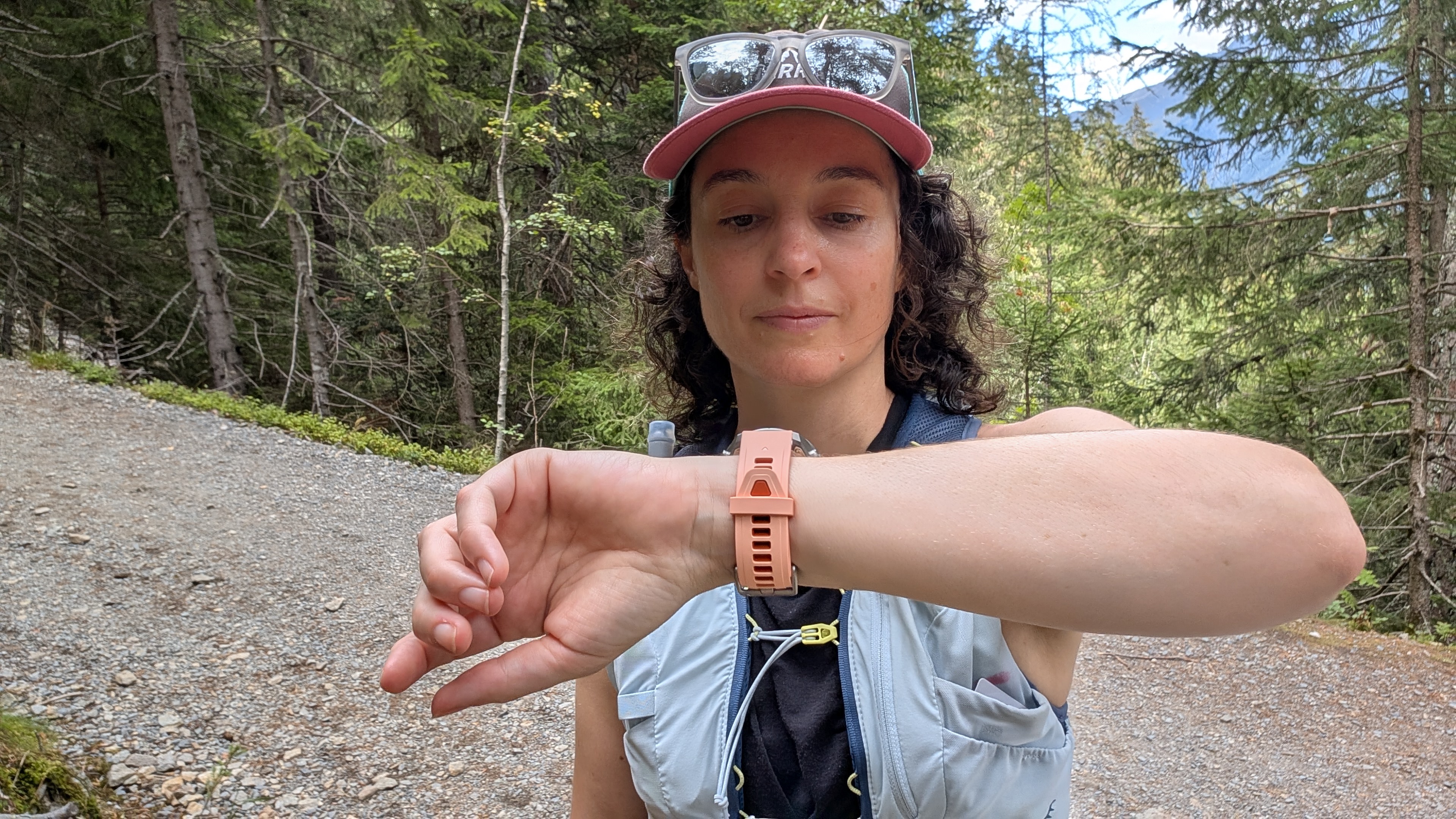 Garmin fenix 9 Pro on wrist during activity