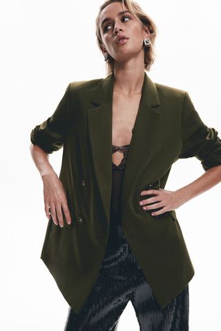 Double-Breasted Blazer