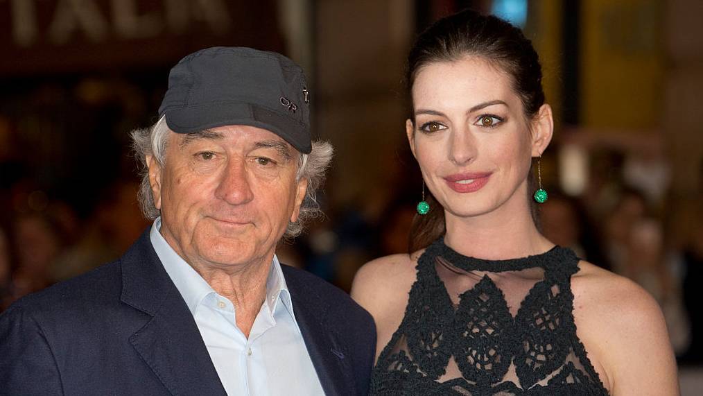 Robert De Niro and Anne Hathaway attend the UK Premiere of The Intern