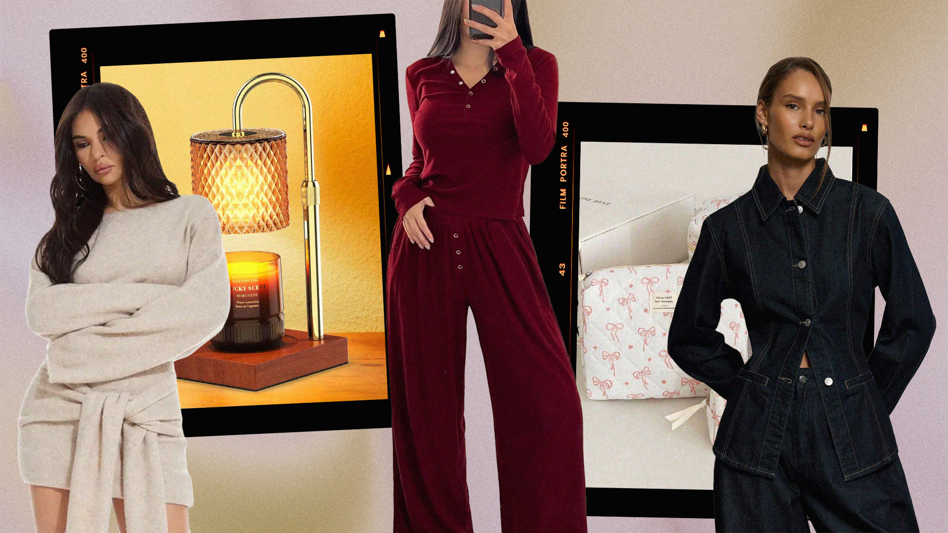 Collage Image of Holiday Fashion Gifts From SHEIN