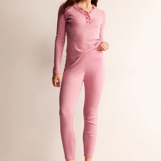 pink jersey pyjamas