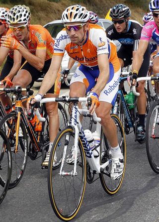 Denis Menchov (Rabobank) has been riding solidly.