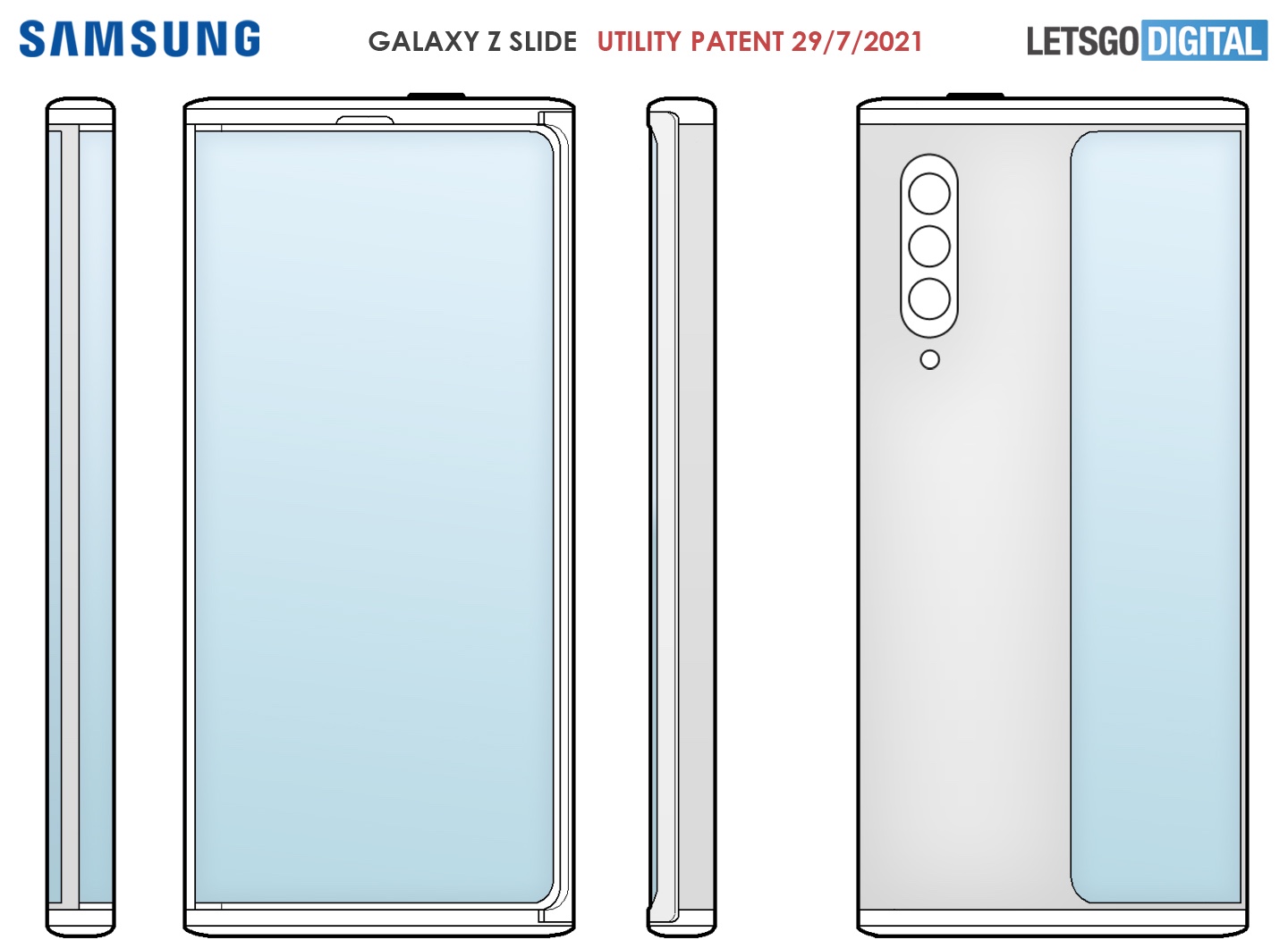 Samsung rollable phone patent