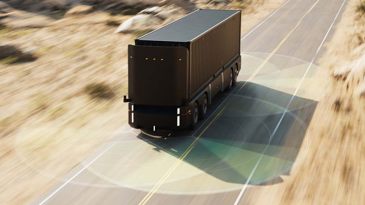 This Californian start-up just shocked the haulage world with its weird, cab-less autonomous delivery bot