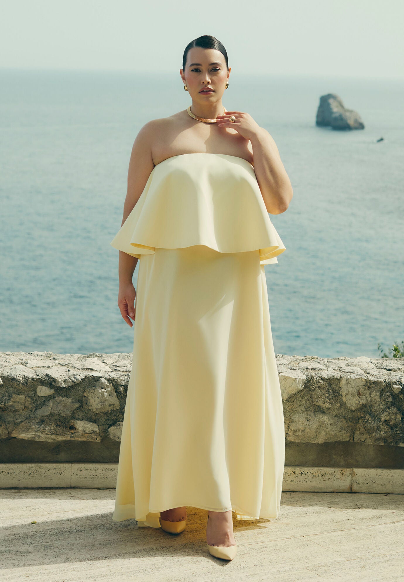 Peplum Bodice Gown