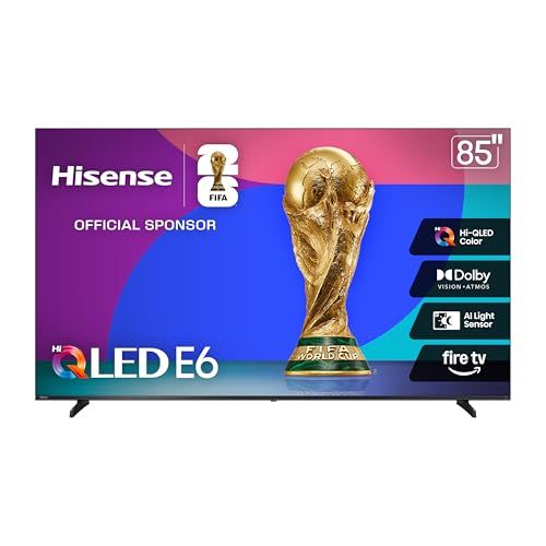Hisense 85" E6 Cinema Series 4K UHD Smart Fire TV