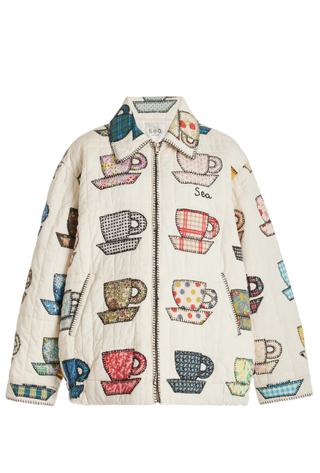 Karmen Embroidered Cotton Jacket