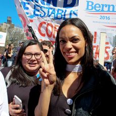 Bernie Saunders supporters