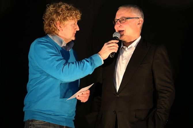 Zdenek Bakala is interviewed at the OPQS team launch